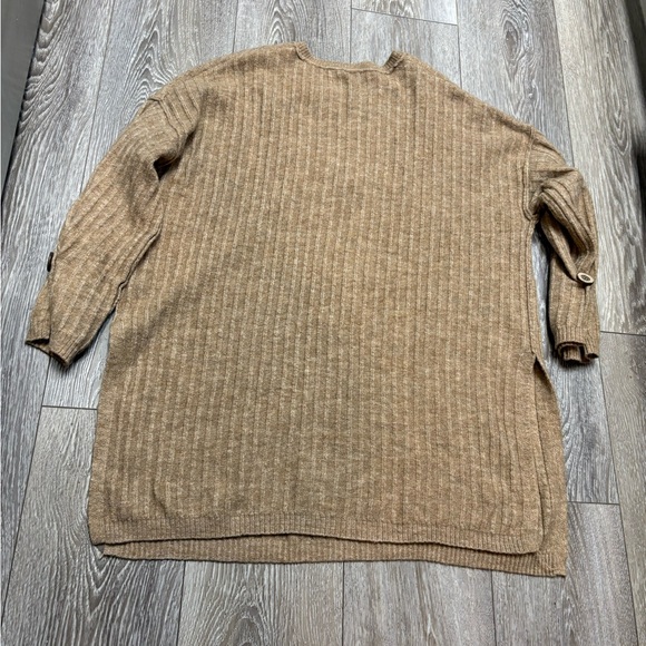 Free People Intimately sweater dress tunic Loungewear Army - Picture 10 of 11